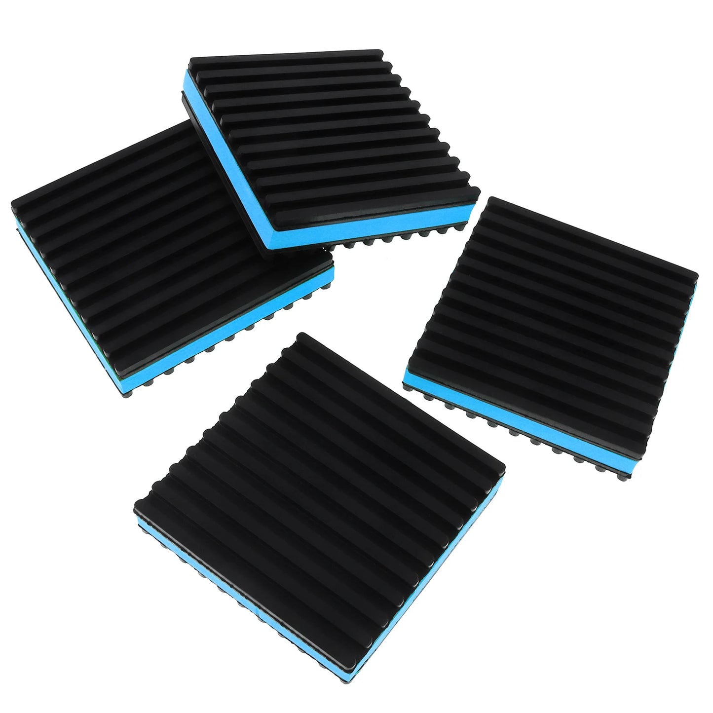 4pcs Rubber Anti-Vibration Pad for HVAC / Air Compressor / Washer and Dryer / Air Conditioner Units